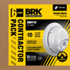 10-Year Ionization Smoke Alarm, Sealed Battery, Contractor 6-Pk.