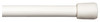 Strafford Spring Tension Rod, White, 7/16 x 18 to 28 In.