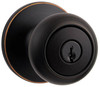 Security Cove Entry Lockset, Venetian Bronze