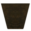 Tahoe Resin Planter, Falcon Brown, 15 In. Square