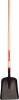Barn/Snow Shovel, Steel, Long Handle