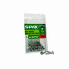 #8 x 3/4" Interior Flat Head Wood Screws Construction Phillips Square Unidrive (35 EA)