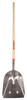 Long-Handle Scoop, #10, Aluminum With Wood Handle