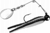 Beetle Spinner, Black Nickel/Orange & Chartreuse Grub