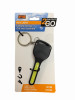 Key-Shaped LED Flashlight With Split Key Ring