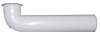 PVC Pipe Fitting, Flanged Long Ell, White, 1-1/2 In. OD x 7 In.
