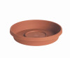 Planter Saucer, Plastic, Terra Cotta, 8 In.