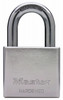 2-In. High-Security Padlock, Chrome-Plated Solid Steel Body
