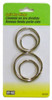 Split Key Rings, Silver, 4-Pk. (5 pieces)