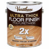 Ultra Thick Polyurethane Floor Finish, Semi-Gloss, Water-Based, 1-Gallon (2 pieces)
