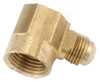 Flare Elbow, Lead Free Brass, 1/2 Flare x 3/4 In. FPT