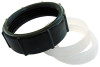 Slip Joint Nut Kit, Black Plastic, 1-1/2 In.