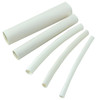 Heat Shrink Tubing, 3/16-3/32 x 4-In., White