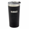 Logo Travel Tumbler, Insulated Black Stainless Steel, 20 oz.