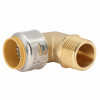 Push-Fit Elbow, 3/4 x MNPT