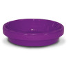 Saucer, Violet Ceramic, 3.75 x .5-In. (16 pieces)