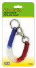 Red, White & Blue Wrist Coil & Key Rings (5 pieces)