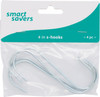 SS 4PK 4" S Hook