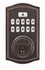 SmartCode Electronic Deadbolt Lock, Venetian Bronze