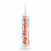 Acrylic Rubber Sealant, White, 10.5-oz.
