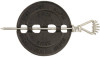 Cast Iron Stove Pipe Damper, 4 In.