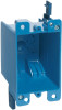 Single Gang Old Work Electrical Box, 4-1/8 x 2-1/4 x 2-3/4 In. Deep