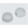 Closet Rod Pole Socket Set, Plastic, Pr.