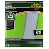 Premium Ceramic Sandpaper, Coarse 80 Grit, 9 x 11 In., 25-Pk.