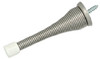 Doorstop, Wall-Mount, Spring, Satin Nickel, 3 In., 2-Pk.