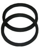 Slip Joint Washers, Rubber, 1-1/2 In. OD, 2-Pk.