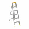 Werner 6 Ft. Aluminum Step Ladder with 250 Lb. Load Capacity Type I Ladder Rating