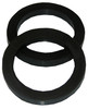 Slip Joint Rubber Reducing Washer, 1-1/2 x 1-1/4 In., 2-Pk.