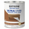 Painter's Touch Ultra Cover Latex Paint, Satin Nutmeg, 1-Qt.