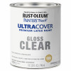 Painter's Touch Ultra Cover Latex Paint, Clear Gloss, Qt.