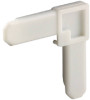 Screen Frame Corners, White Nylon, 3/4 x 1/4 In., 100-Pk.