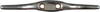 Rope Cleat, Nickel, 6 In.