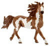 Brown & White Stallion Toy Animal Figure, Ages 3 & Up (5 pieces)