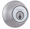 Security Double-Cylinder Deadbolt, Satin Chrome