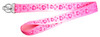 Lanyard With Metal Clip, Pink Hearts, 1 x 18 In. (5 pieces)