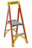 Werner Ready Step 4 Ft. Fiberglass Step Ladder with 300 Lb. Load Capacity Type IA Ladder Rating