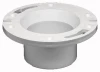 Schedule 40 DWV PVC Pipe Fitting, Flange, 3 or 4 In.