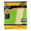 Fine Premium Ceramic Sandpaper, 400 Grit, 9 x 11 In., 25-Pk.