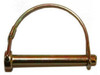 Wirelock Pin, Round, Yellow Zinc Plated, 3/8 x 2-1/4-In., 2-Pk.