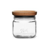 Ball 4 Cup Stack & Store Mason Jar with Wooden Lid