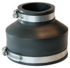 Sewer Drain Repair Coupling, PVC, 4 x 1-/2 In.