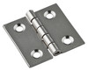 Broad Hinge, Bronze, 1 x 1 In.