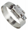 Heavy-Duty Hose Clamp, Stainless Steel, 2-1/8 to 4-1/8 In.