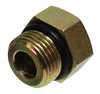 Hydraulic Adapter, 3/8-In. Male 0-Ring Boss x 3/8-In. FP