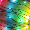 LED Micro Dot Christmas String Lights, Multi Color, Silver Wire, Timer/Battery Operated, 40-Ct.