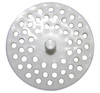 White Plastic Disposal Sink Strainer,Fits Most,Carded